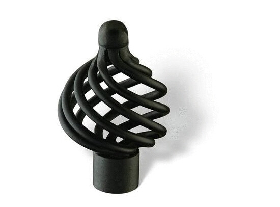 KNOP ''CAGE'' 34MM ZWART REF:1303-34PB12