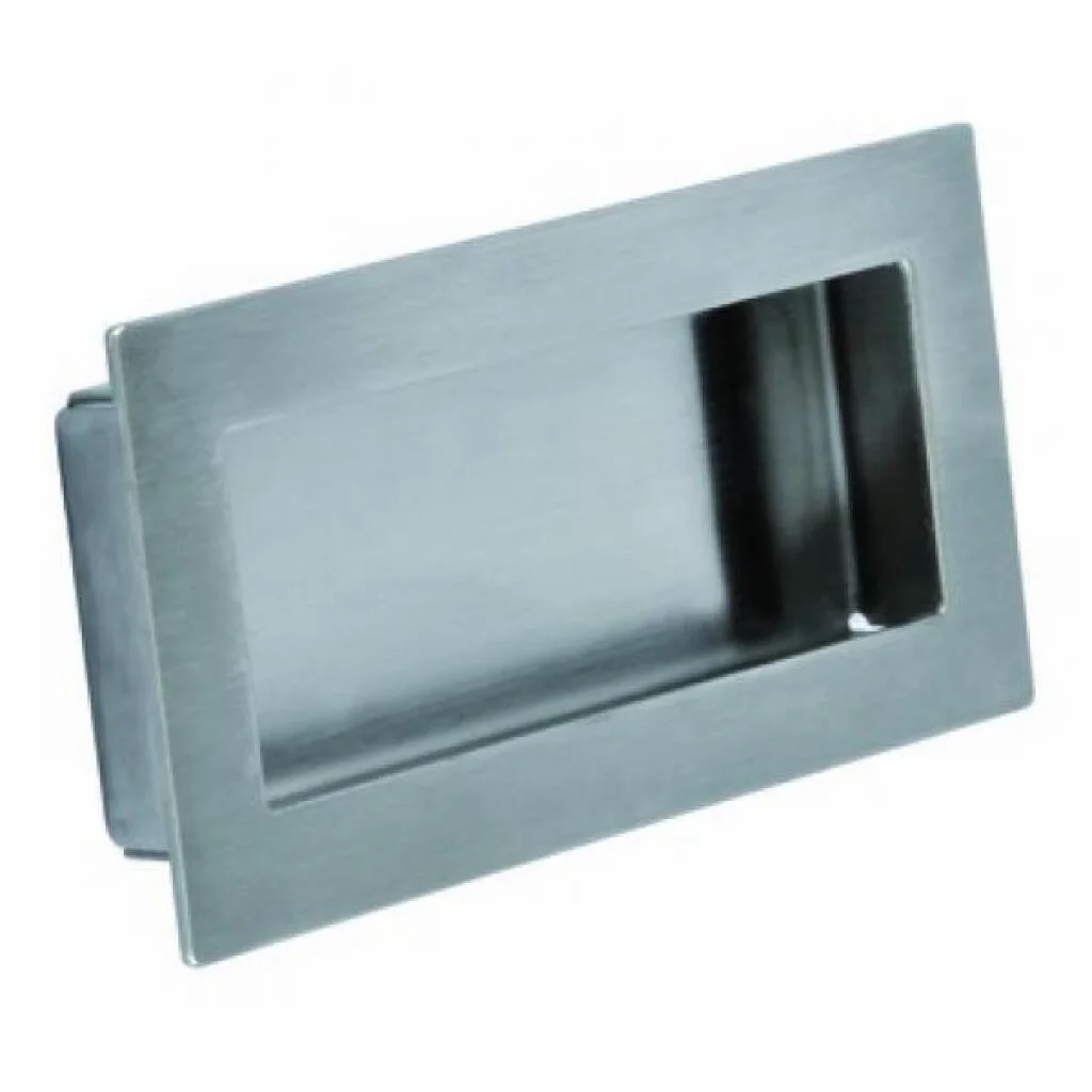 SCHUIFDEURKOM RVS / RECHTHOEK 102X51MM 2291-102N1