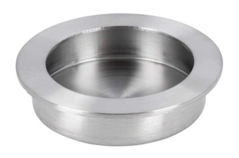 SCHUIFDEURKOM RVS / ROND Ø70MM REF:2292-70N1