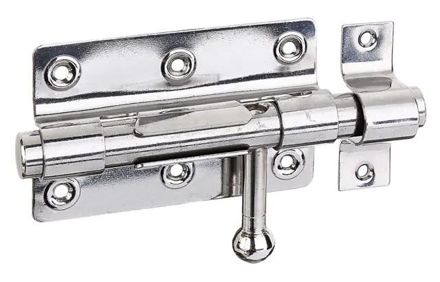 RVS PENVERGRENDELING MET RONDE GREEP 100MM RVS REF:327019