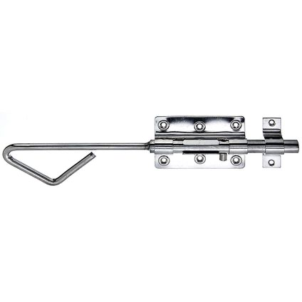 BOUT-STANGGRENDEL MET BEVESTIGD TEGENSTUK 320MM RVS REF:327057