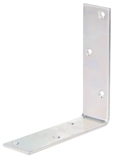 BREDE STAAL BALKHOEK GELIJKBENIG 150 X 150 X 40 MM – VERZINKT REF:333553