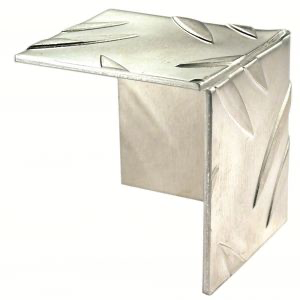 HOEKBESCHERMER TRAANPLAAT ALUMINIUM 29.5X29.5 REF:46