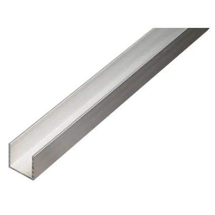 PROFIEL U-FORM ALUMINIUM BLANK 6X6X6X1/1M REF:473808