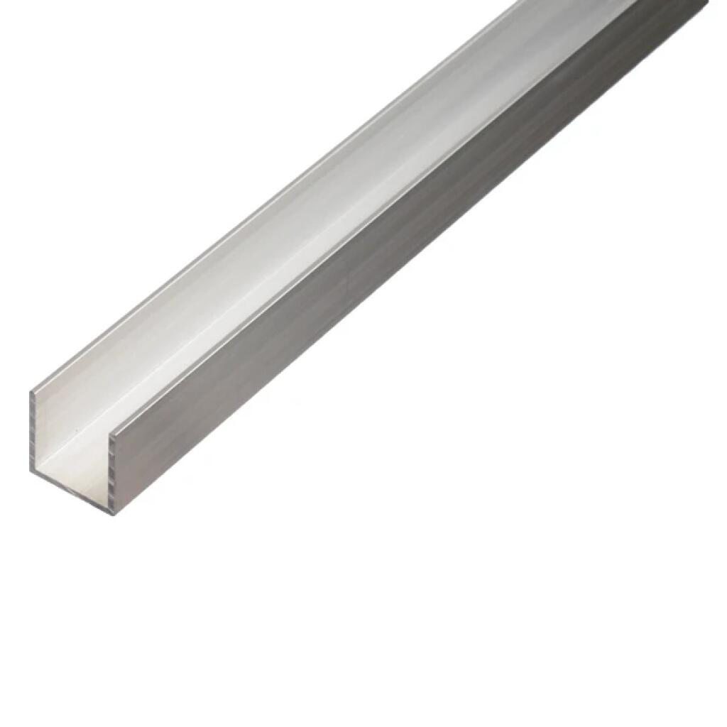 PROFIEL.U-FORM.ALU. BLANK.10X20X10X1.5/1M REF:47440