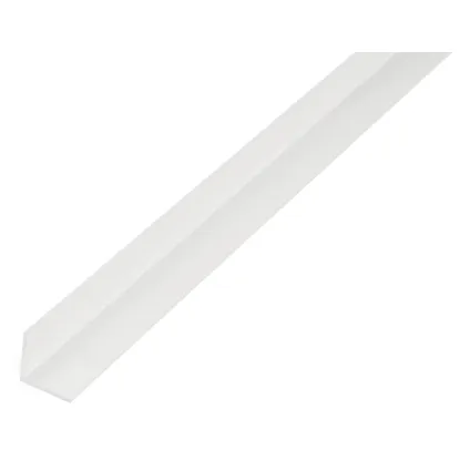 HOEKPROFIEL PVC WIT 2M/15X15MM REF:479312