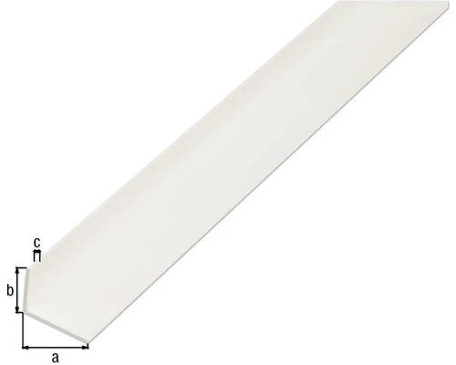 HOEKPROFIEL PVC WIT 2M/30X20MM REF:479367