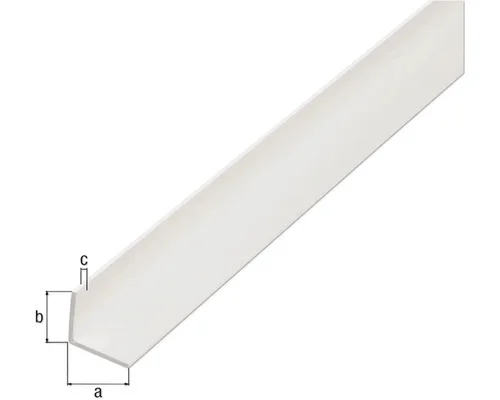 HOEKPROFIEL WIT 30X30X2  2M REF:485061