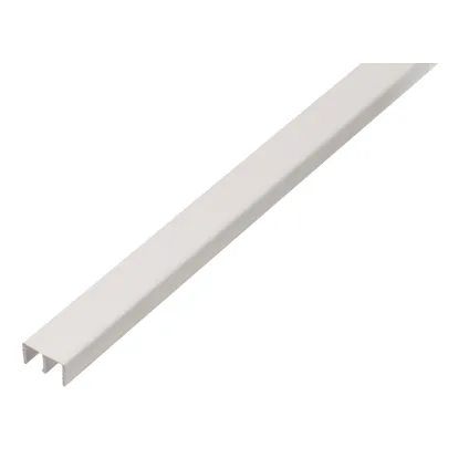 RAILPROFIEL BOVEN PVC WIT  6,5/1M REF:485115 ALBERTS