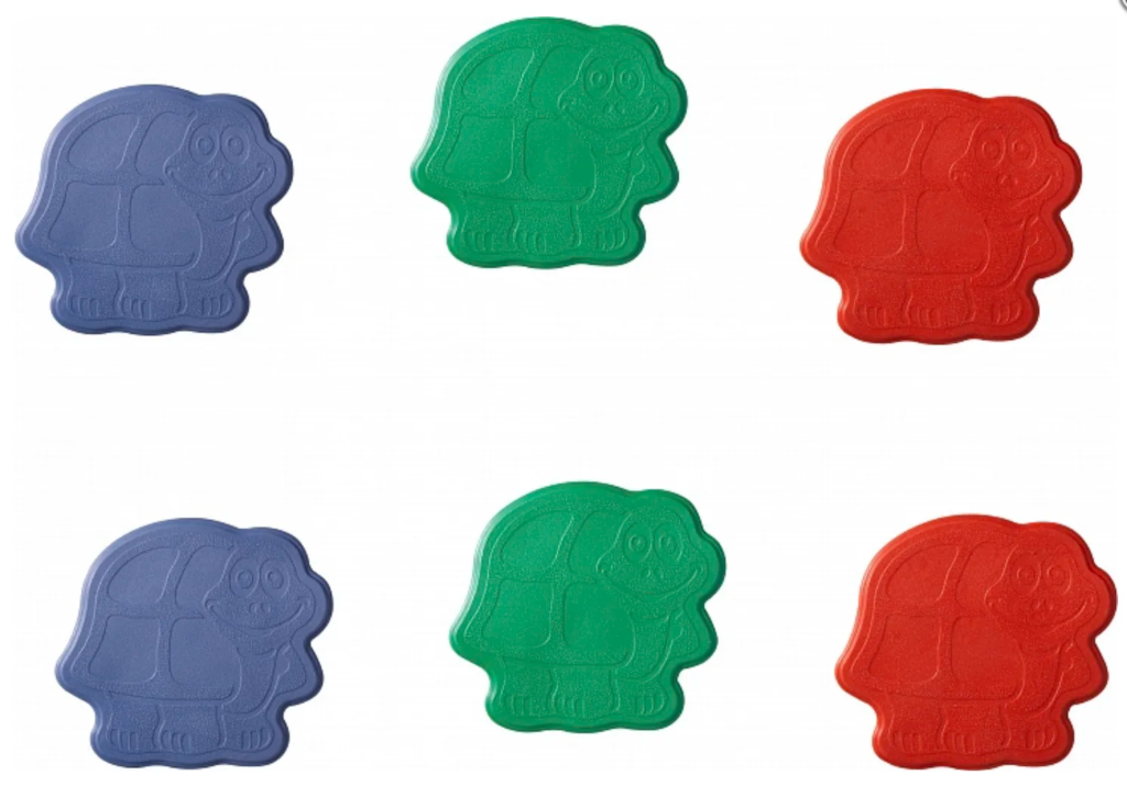 MINI ANTISLIPMAT DOUCHE EN BAD XXS SCHILDPAD GROEN