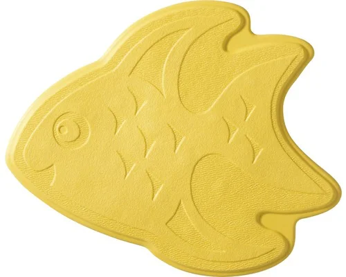 MINI ANTISLIPMAT DOUCHE EN BAD XXS VIS GEEL/ROOD/BLAUW