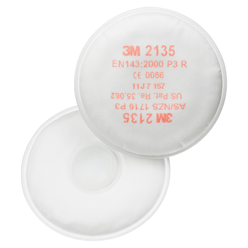 DEELTJESFILTER P3 VOOR MASKER MET BAJONETKOPPELING REF:7100240628 3M