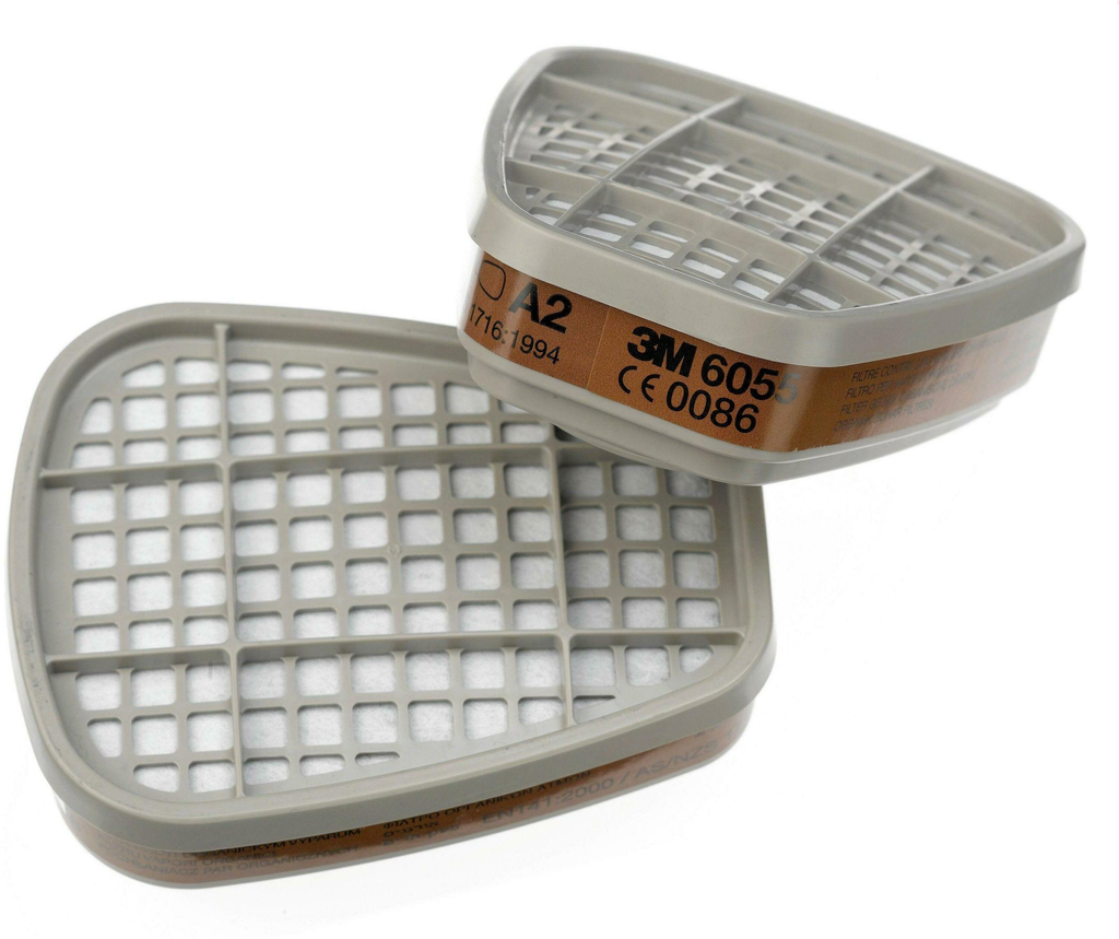 3M GAS- EN DAMPFILTER 6055, A2 REF:7000034749 3M