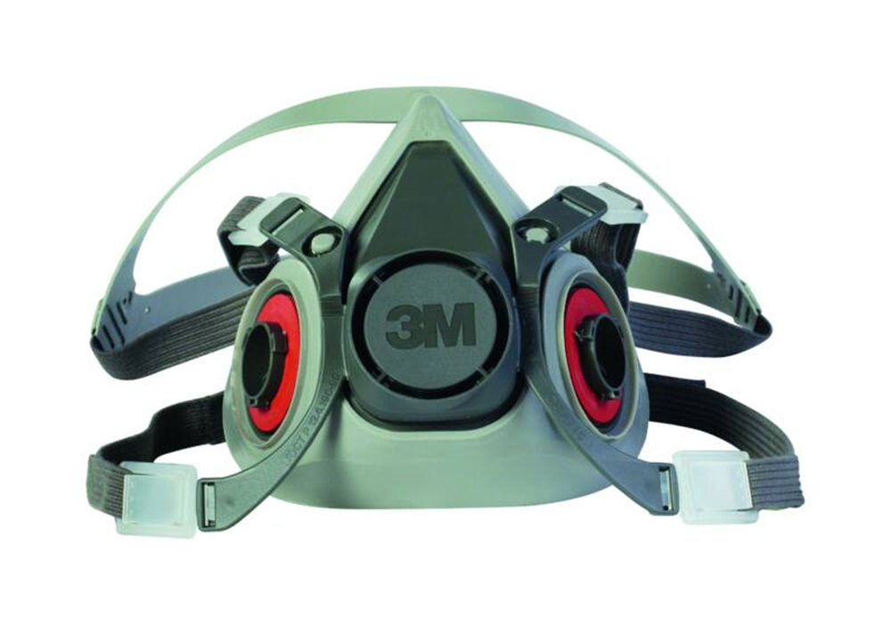 HALFGELAATSMASKER IN RUBBER MT:M REF:6200/7000146847 3M