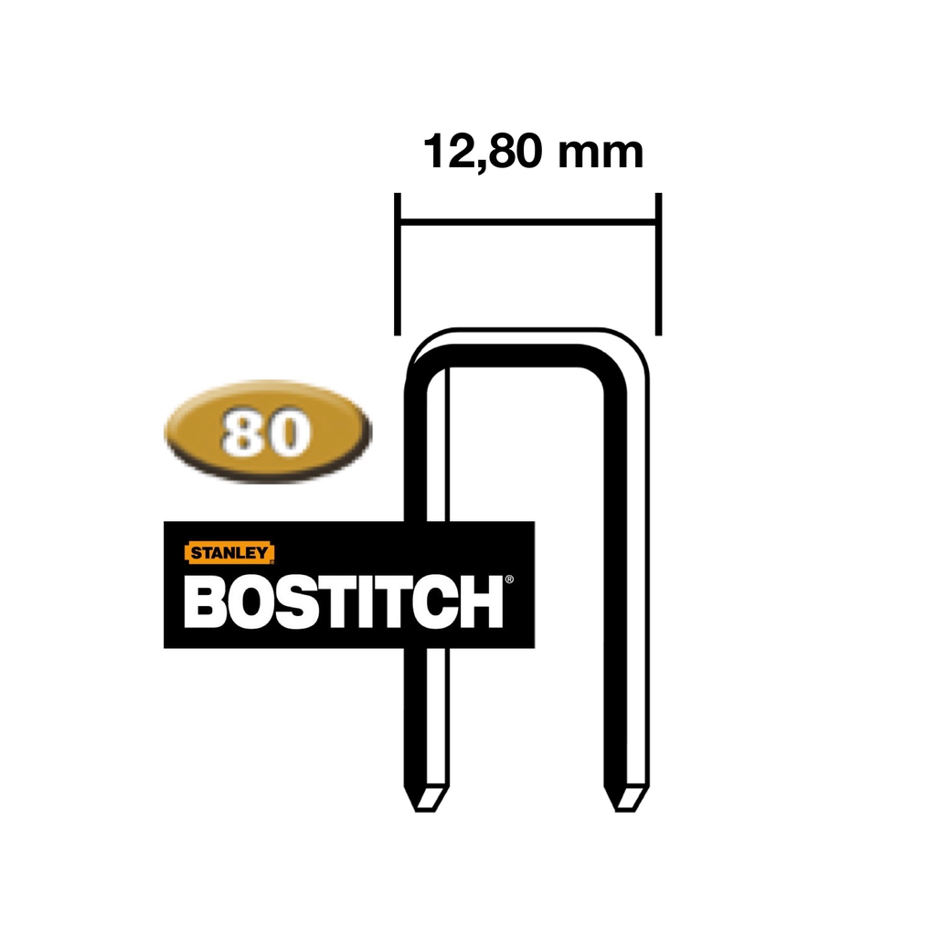 80 NIETEN 14MM GALV 10000ST BOSTITCH
