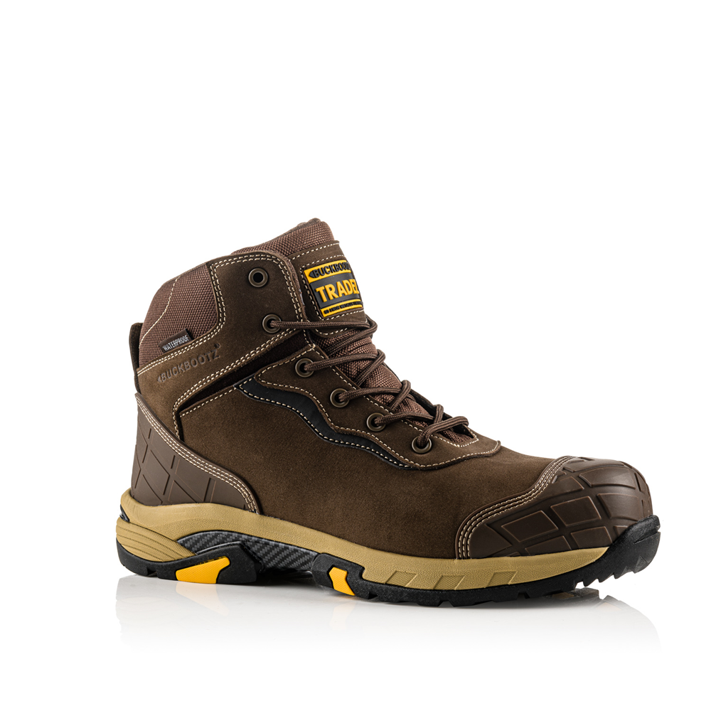 TRADEZ MIDDELHOOG BRUIN S3/SRC MT 46 REF:BLITZBR-46 BUCKBOOTZ