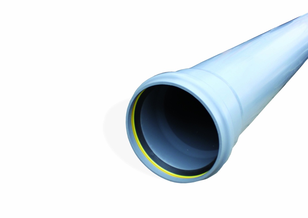 RIOOLBUIS BENOR + CLIPSRING 3.2 160 3 DONKERGRIJS