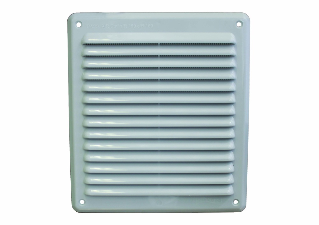 LUCHTROOSTER SCALAIR AG 20.4x23.0 OPBOUW VVP WIT