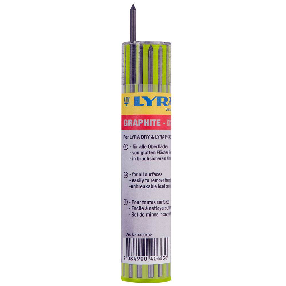 SET DRY VERVANGPOTLODEN ZWART 12X 86060-4499102