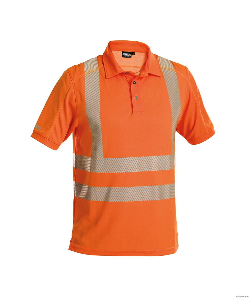 POLO BRANDON COPES54 COPES 54-HIVIS FLUO-ORANJE MT:L REF:7100243054B061200