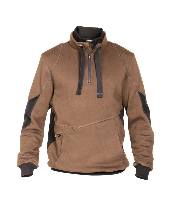 SWEATER STELLAR COPES80 (290 GR) COPES 80 LEEMBRUIN/ANTRACIETGRIJS MT:XXL D