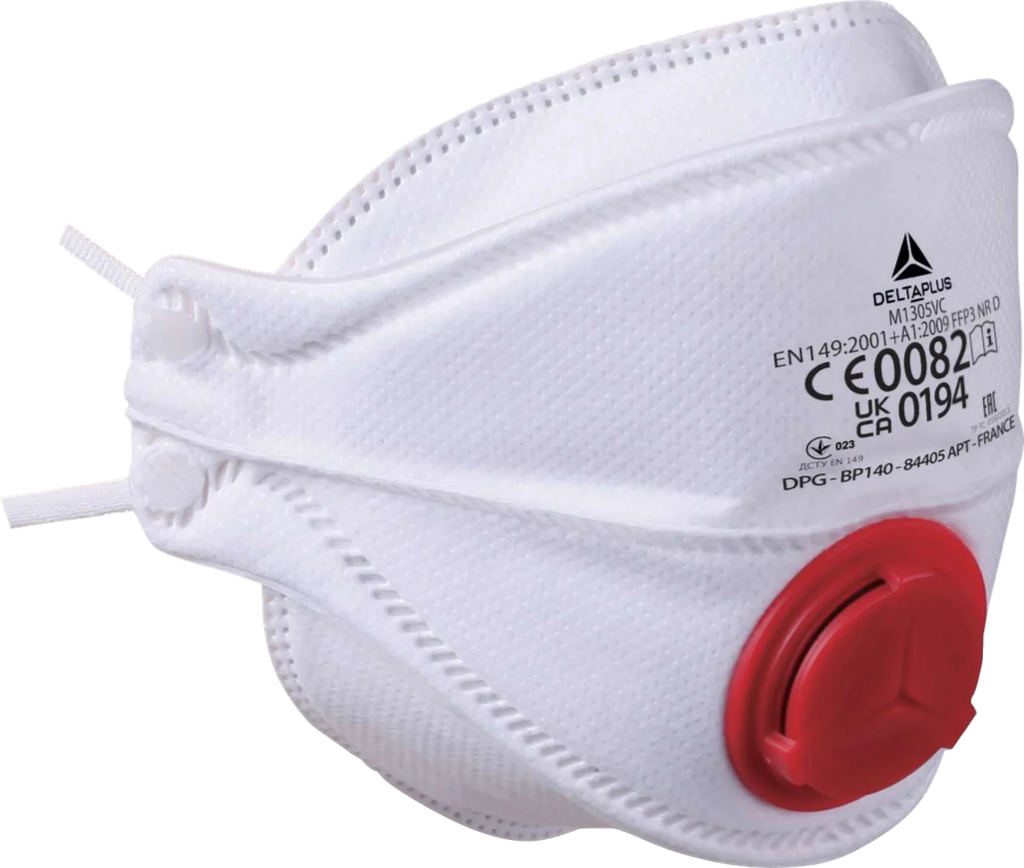 DOOS 10 MASKERS FFP3 M1305V REF:AER03V003WHAD DELTA PLUS