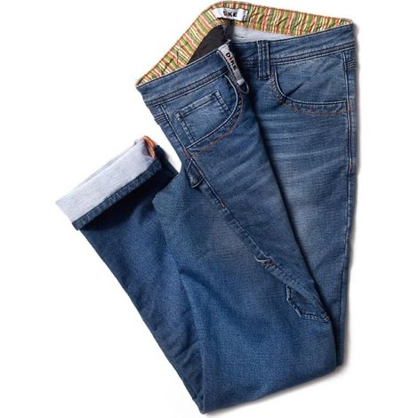 BROEK PAINT KLEUR:JEANS MT:S REF:91238.801.S DIKE