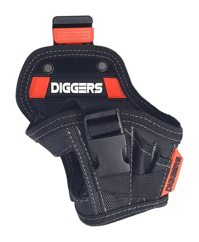 ROBUUSTE NYLON HEUPTAS "SMALL DRILL" MET SNELSLUITING REF:DK606 DIGGERS