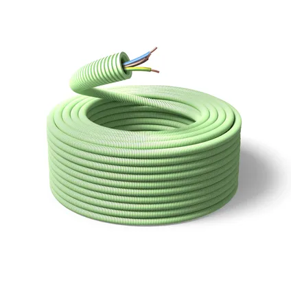 VOORBEDRADE BUIS CCA GROEN 16MM 3G1,5 - 25M REF:263480115 PROFILE