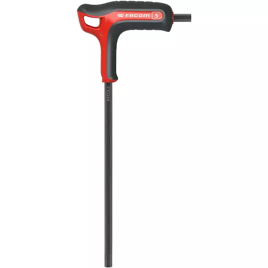 INBUSSLEUTELS 6 KANT, T-VORM ERGO 5MM   REF:84TZA.5 FACOM