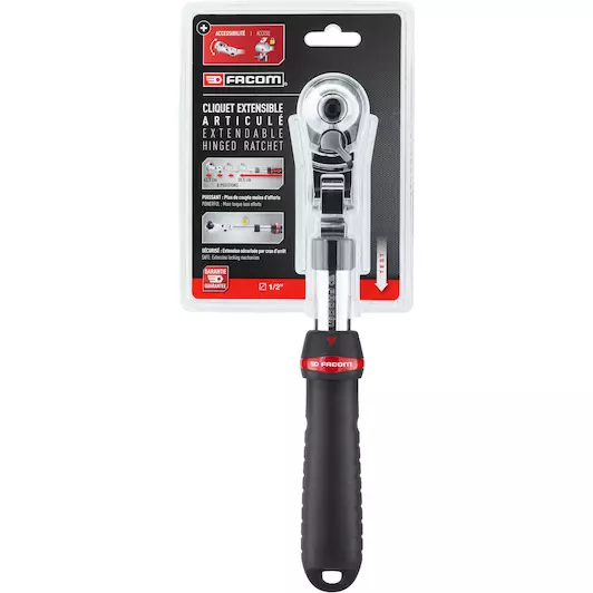 1/2'' RATEL MET VERGRENDELING EN FLEX HEAD REF:SXL.171PB FACOM