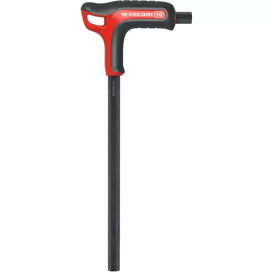 INBUSSLEUTELS 6 KANT, T-VORM ERGO 10MM REF:84TZA.10 FACOM