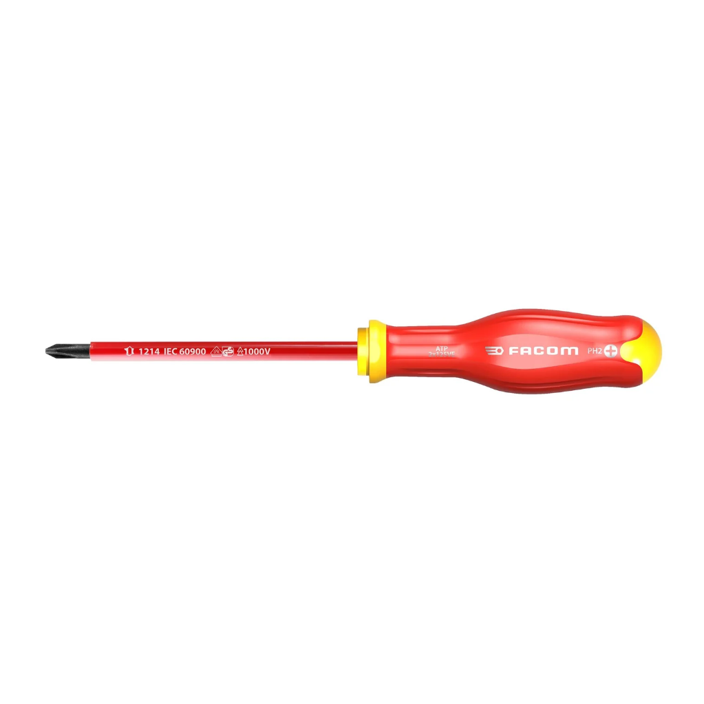 SCHROEVENDRAAIER PROTWIST PH2X125 GEÏSOLEERD 1000V REF:ATP2X125VE FACOM