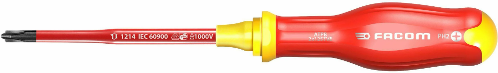 SCHROEVENDRAAIER PROTWIST PHB-2X125 GEÏSOLEERD 1000V-SLIM REF:ATPB2X125TVE FACOM