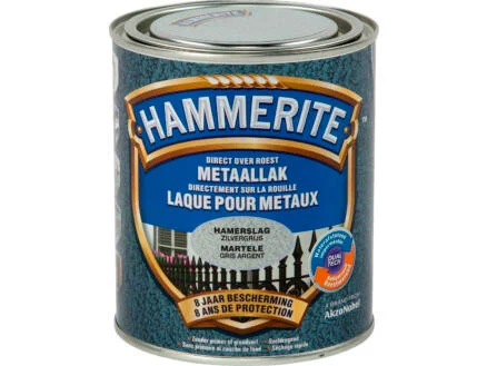 HT HAMERSLAGLAK ZILVERGRIJS 750 ML REF:HT5082358 HAMMERITE
