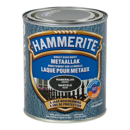HT HAMERSLAGLAK ZWART 750 ML REF:HT5082354 HAMMERITE