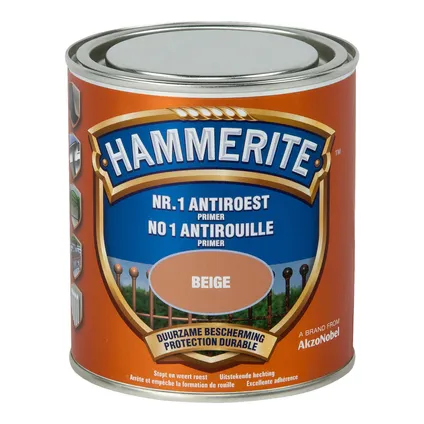 HT NR 1 ANTIROEST PRIMER BEIGE  500 ML REF:HT5082394 HAMMERITE