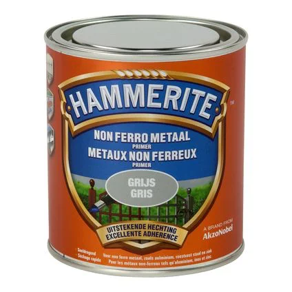 HT NON FERRO METAAL PRIMER GRIJS 0,5L REF:HT5195360 HAMMERITE