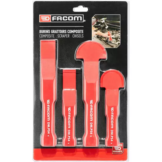 3 COMPOSIET KOUDBEITELS VOOR HET LOSMAKEN VAN DE CARTERS REF:DM.PS4PB FACOM