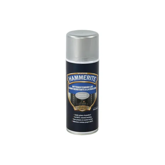 HT HITTEBESTENDIGE LAK ZILVER GRIJS 400 ML REF:HT5195483 HAMMERITE