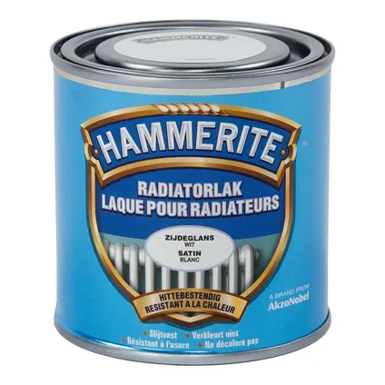 HT RADIATORLAK WIT 0,25L REF:HT5195493 HAMMERITE