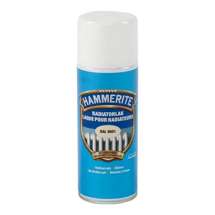 HT RADIATORLAK RAL 9001 400 ML REF:HT5195466 HAMMERITE