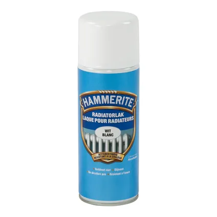 HT RADIATORLAK WIT 400 ML REF:HT5195469 HAMMERITE