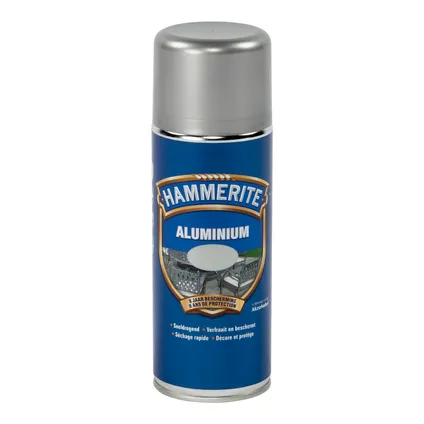HT METAALLAK ALUMINIUM 400 ML REF:HT5195486 HAMMERITE