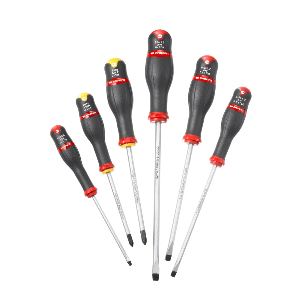 SET VAN 5 SHOCK SCHROEVENDRAAIERS REF:ATWCK.J5PB FACOM