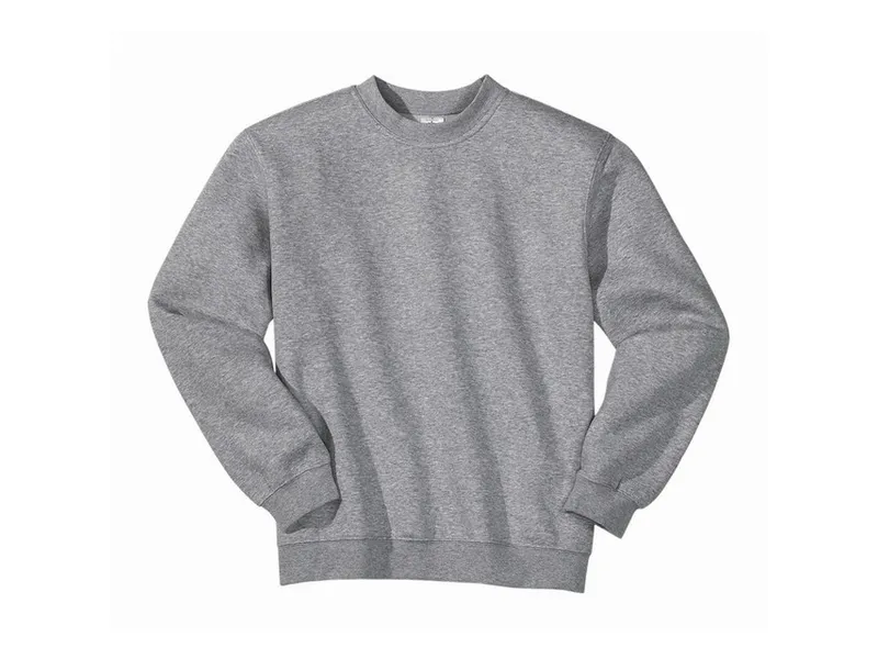 B&C SWEATER 'SET IN' H.GRIJS MAAT:S REF:216.42