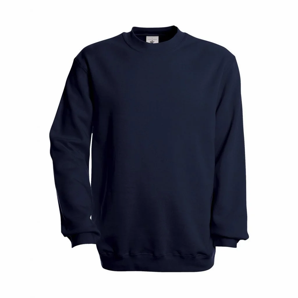 B&C SWEATER 'SET IN' NAVY MAAT:XL REF:216.42
