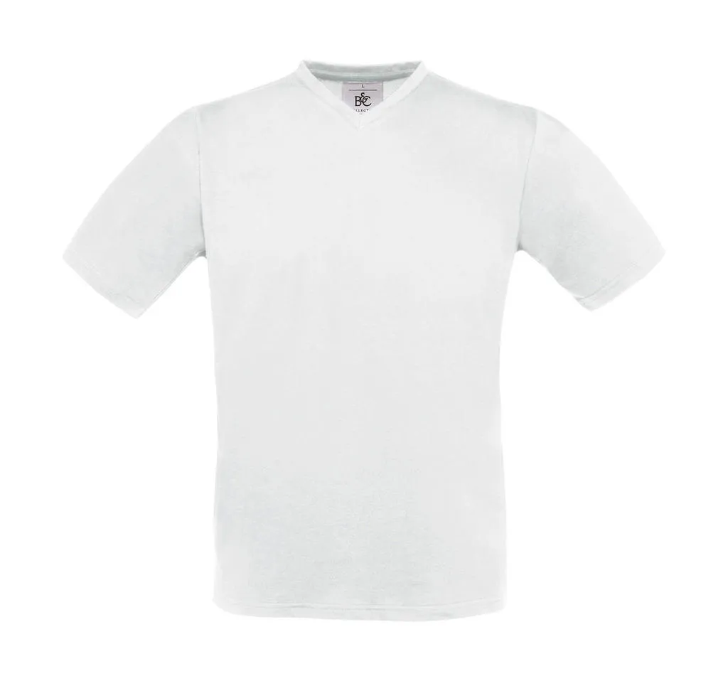 B&C V-NECK T-SHIRT REF.149.42 WIT 2XL