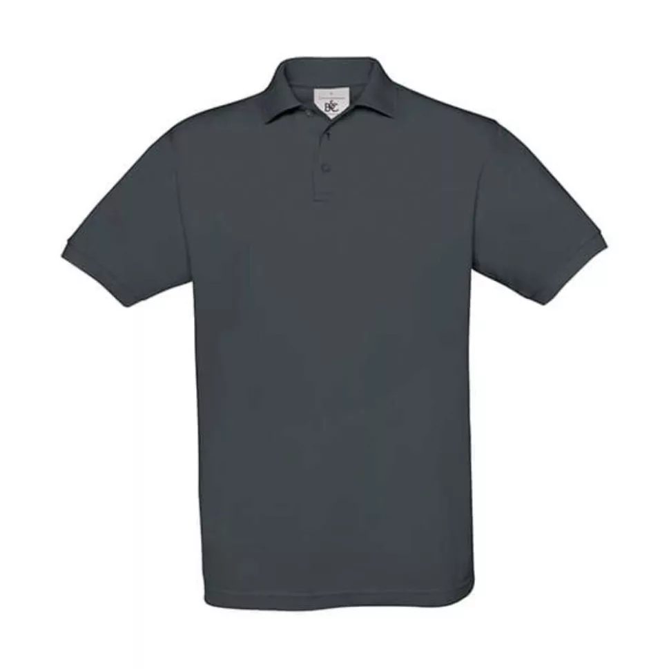 B&C POLO SAFRAAN DARK GREY M REF:549.42