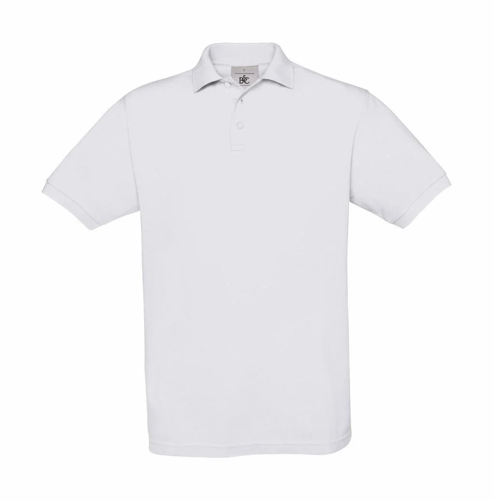 B&C POLO SAFRAAN WHITE XL REF:549.42